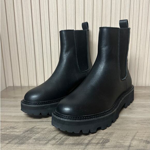 Dolce Vita Moriah Chelsea Boots Black Leather Women’s Size 9 - Picture 4 of 13